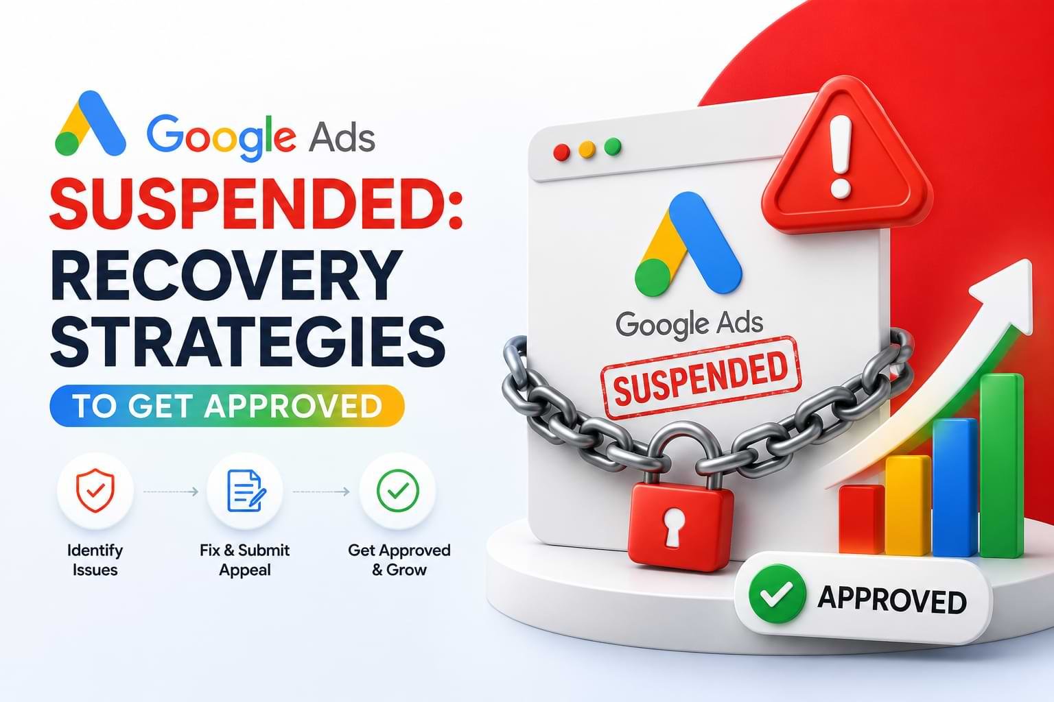 Google Ads Suspended: Recovery Strategies to Get Approved