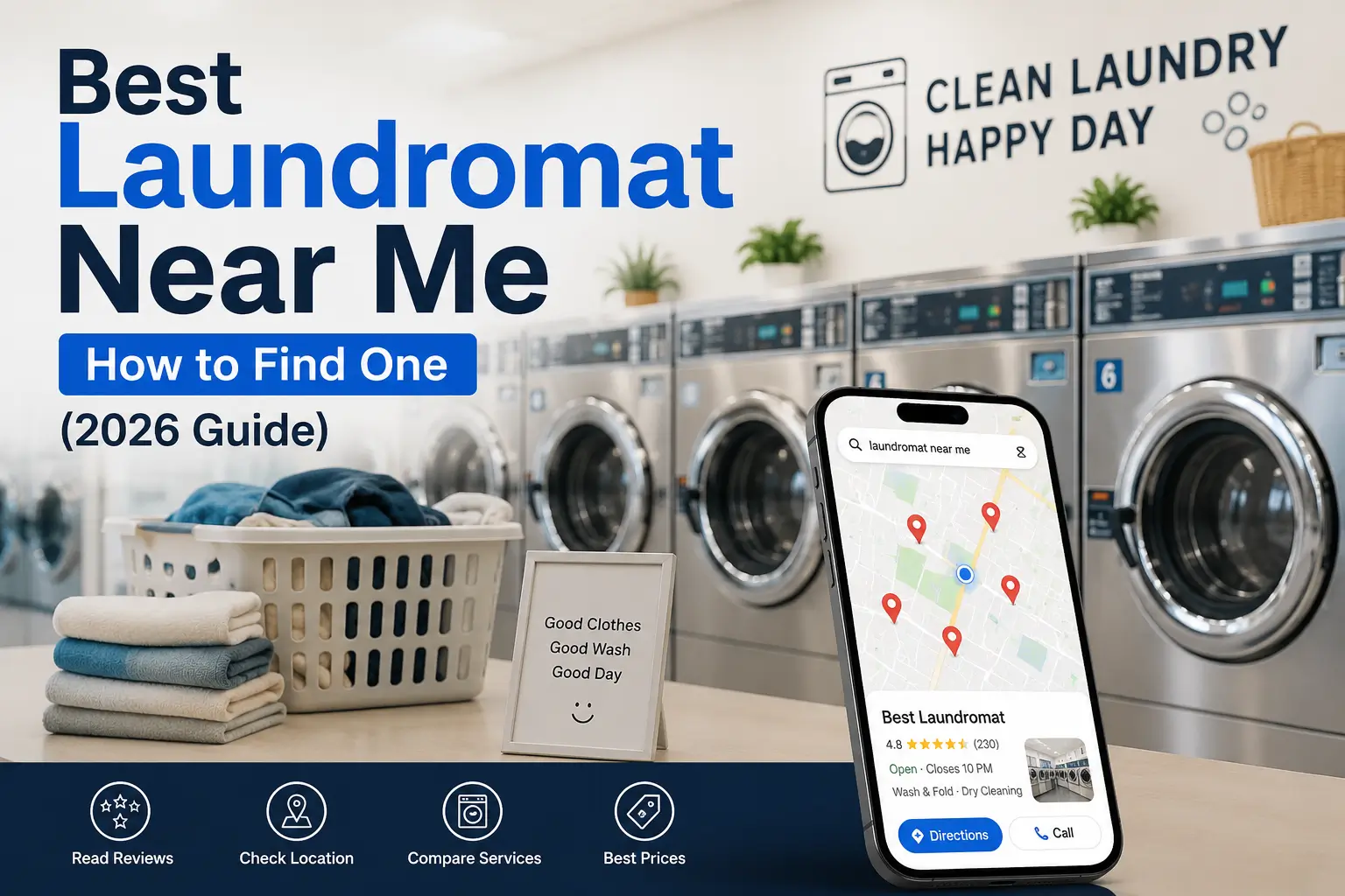 Best Laundromat Near Me How to Find One (2026 Guide)